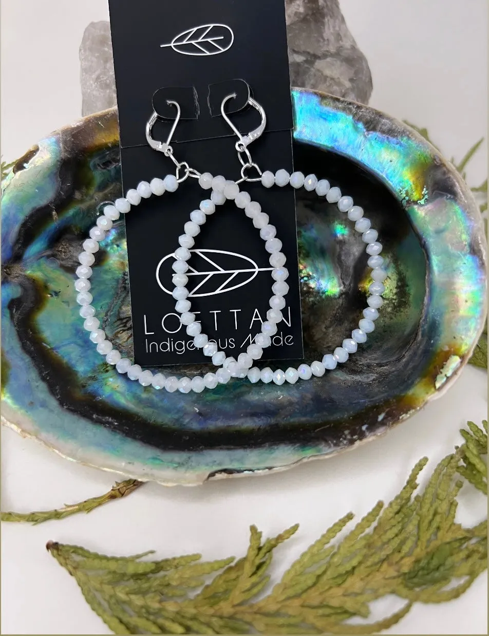 Moonlight Sacred Hoop Earrings-Wholesale