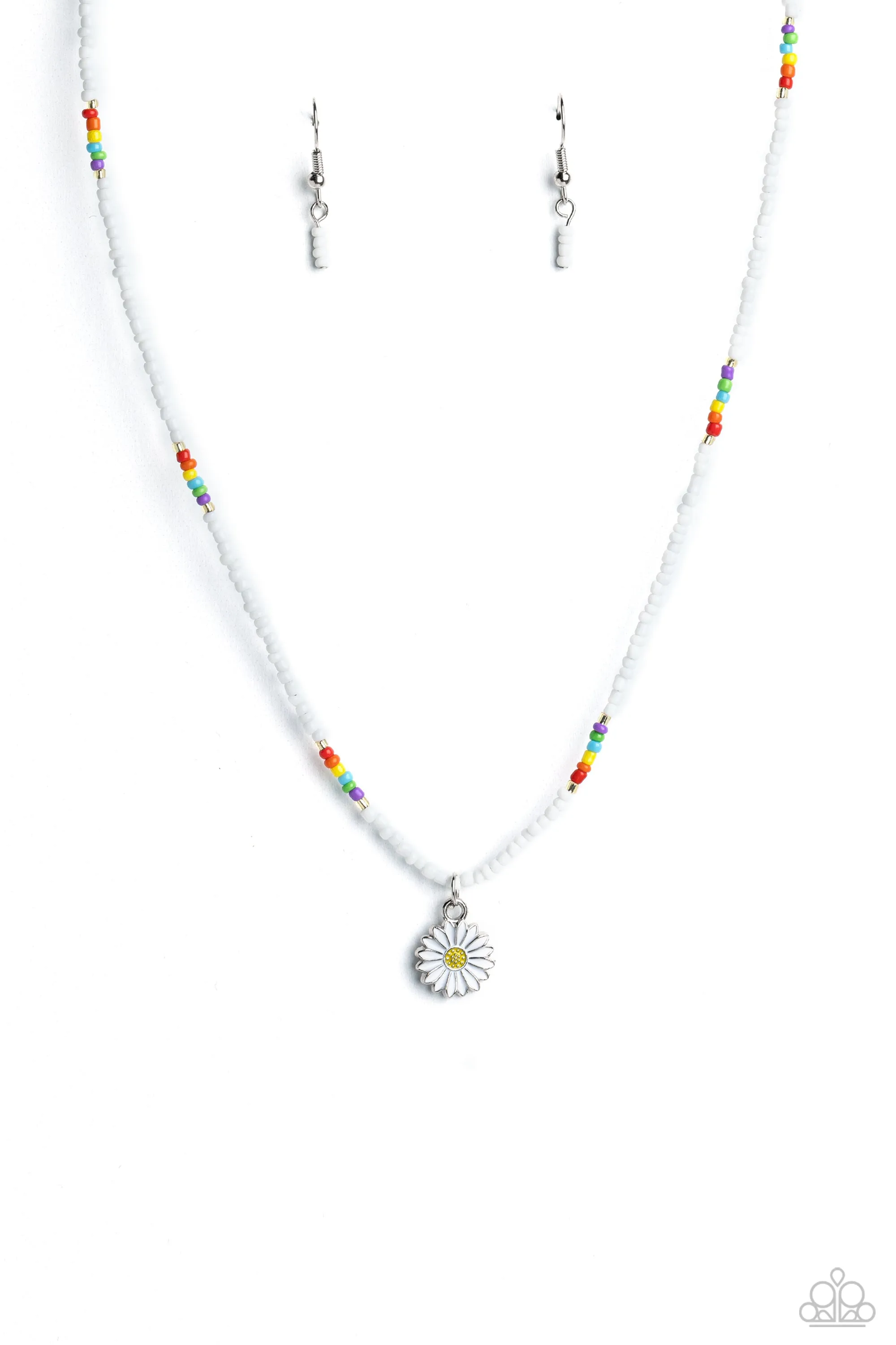 Necklace Charming Chance - Multi White N049