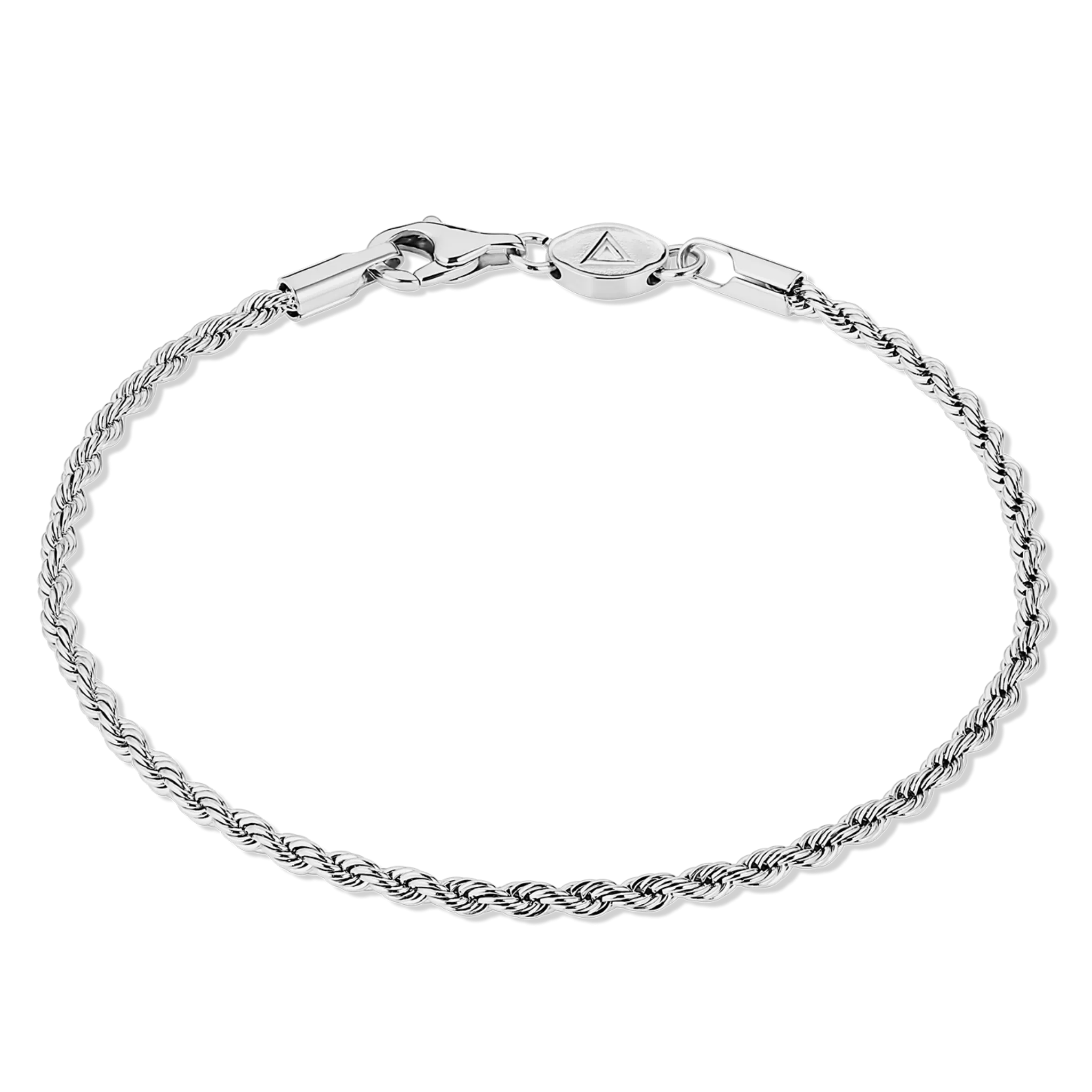 Rope Bracelet, Stainless Steel (2.3mm)