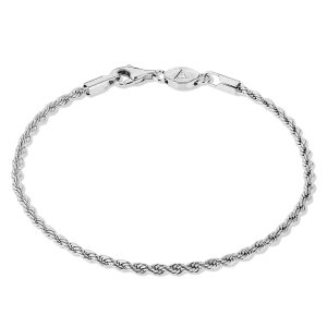 Rope Bracelet, Stainless Steel (2.3mm)
