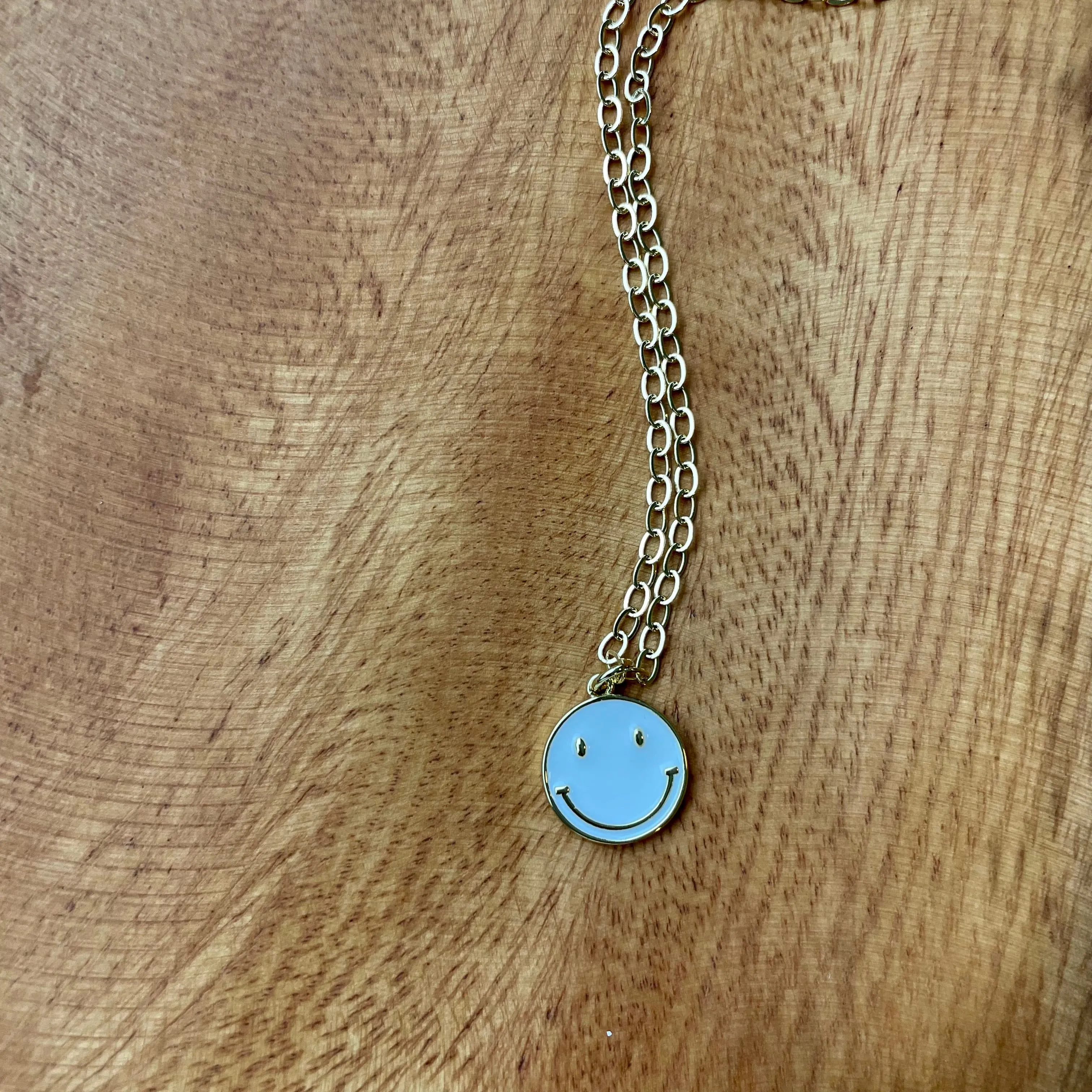 Smiley Face Necklace-Assorted