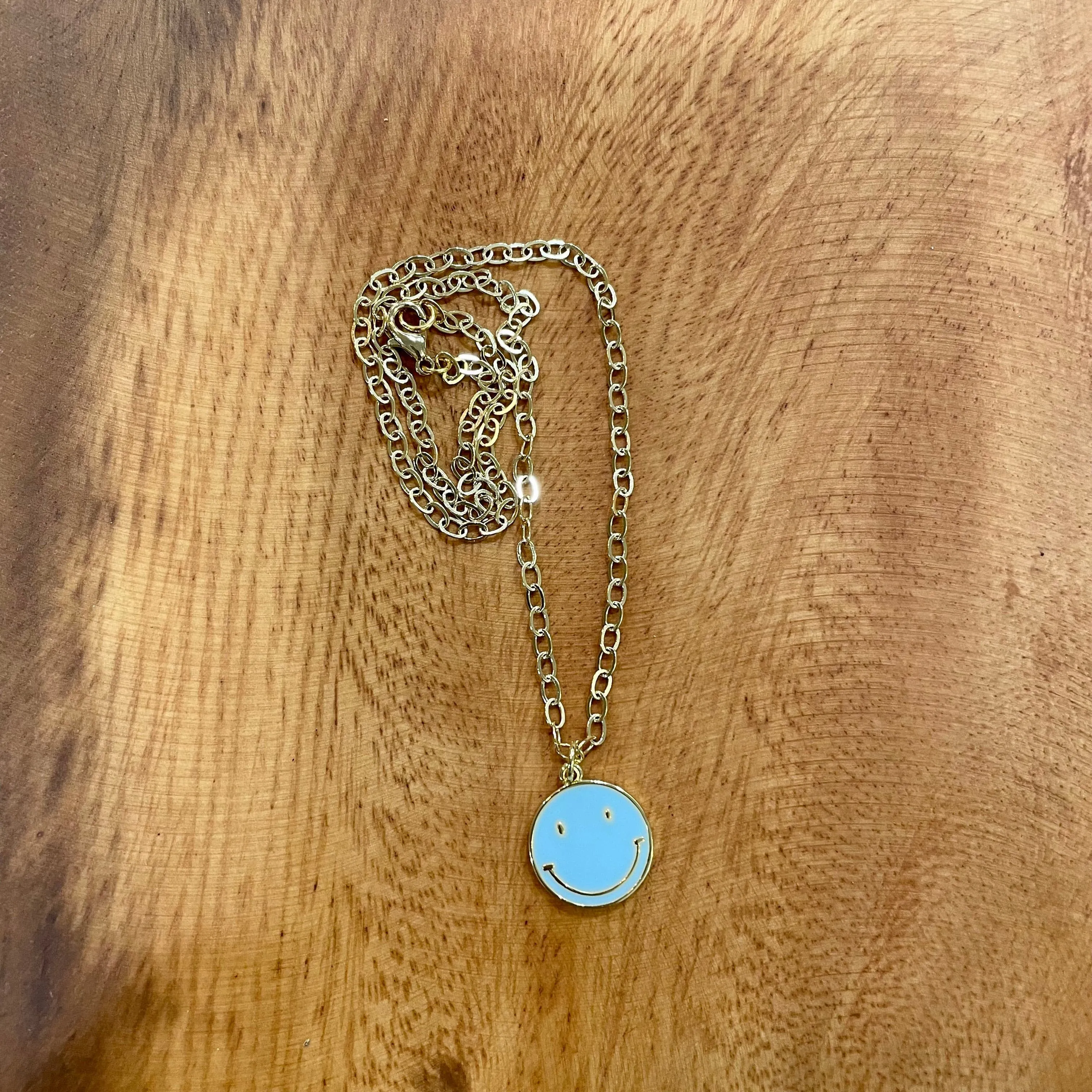 Smiley Face Necklace-Assorted
