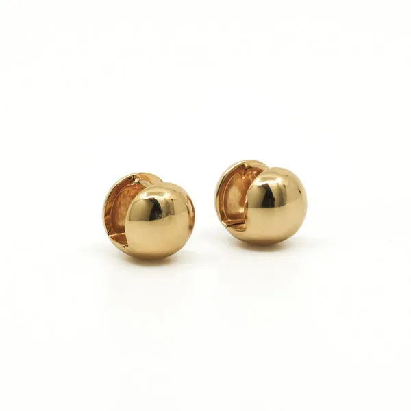 The Land of Salt Sidney Ball Hoop Earrings