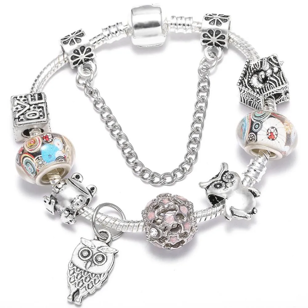 Unique Personality Charm Bangle Bracelets