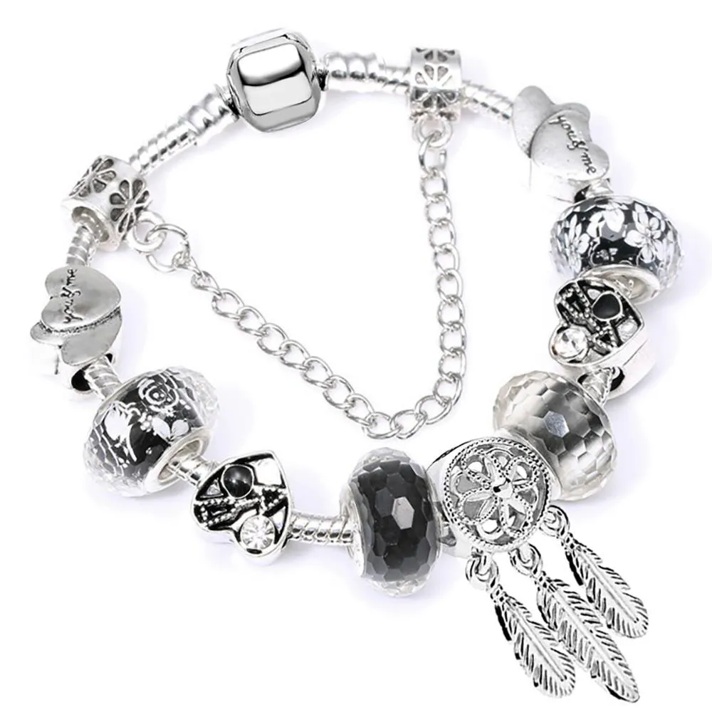 Unique Personality Charm Bangle Bracelets