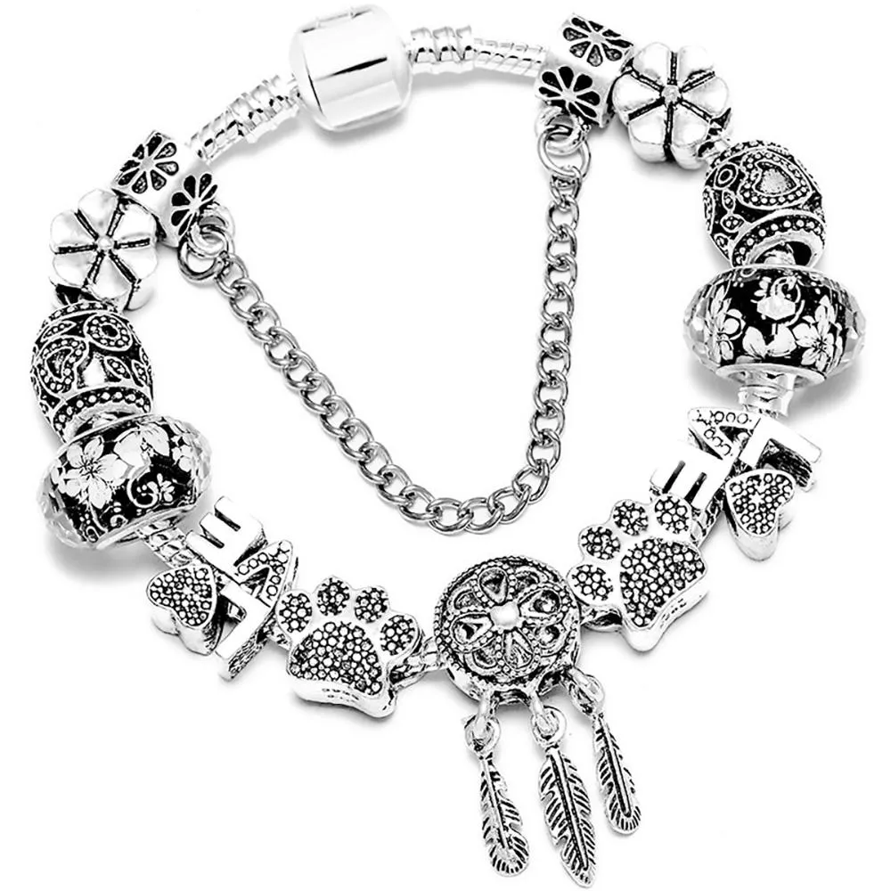 Unique Personality Charm Bangle Bracelets