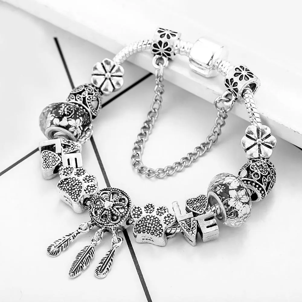 Unique Personality Charm Bangle Bracelets