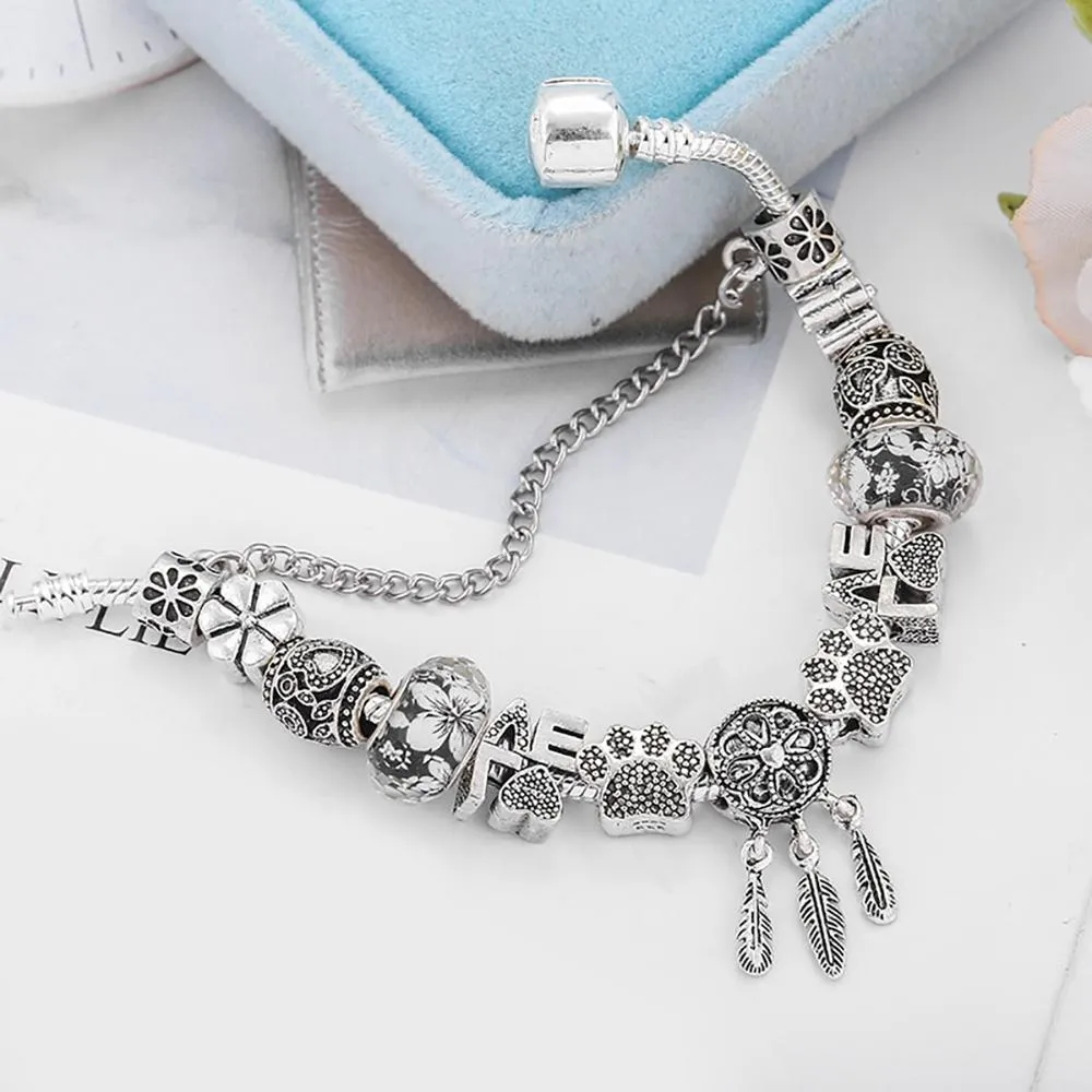 Unique Personality Charm Bangle Bracelets