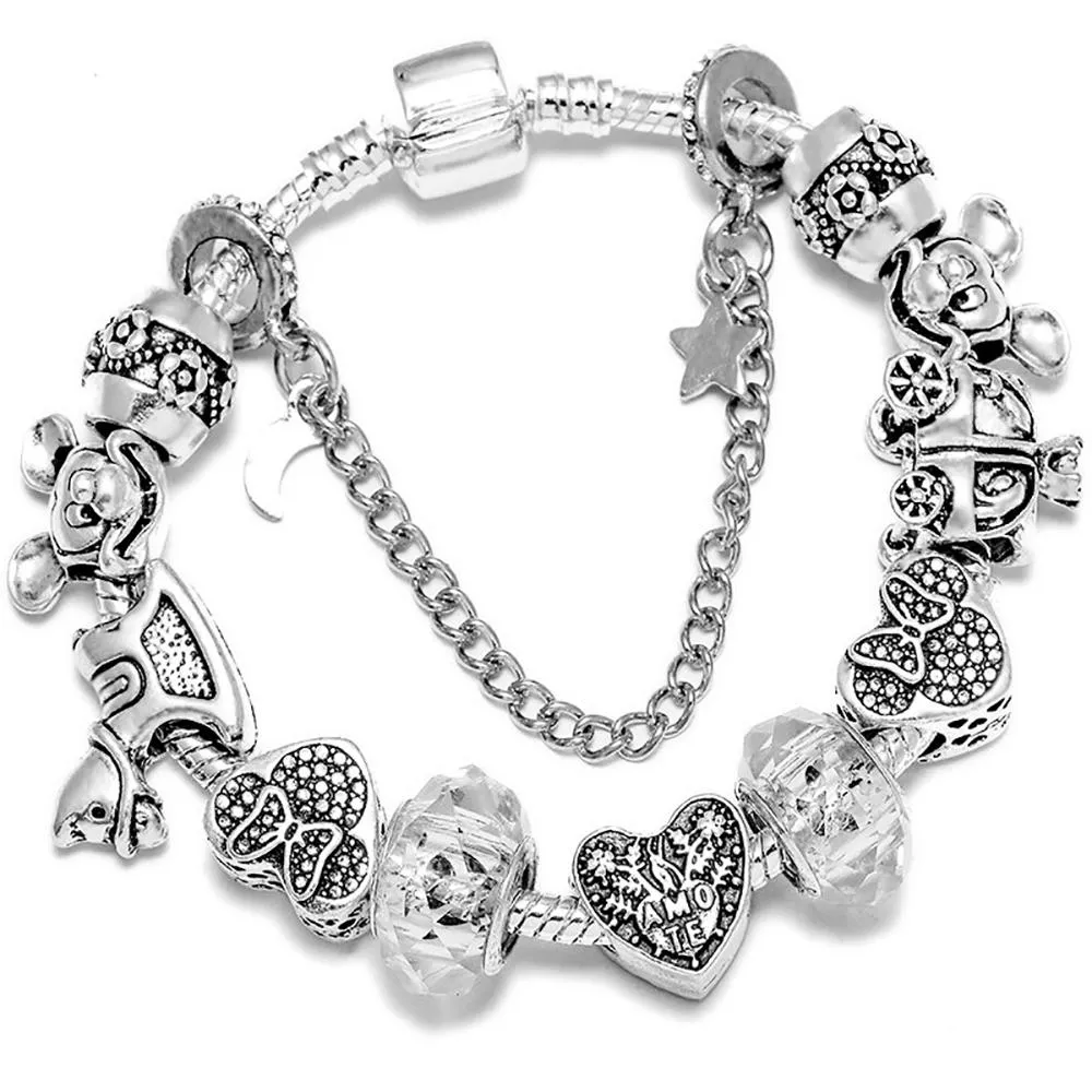 Unique Personality Charm Bangle Bracelets