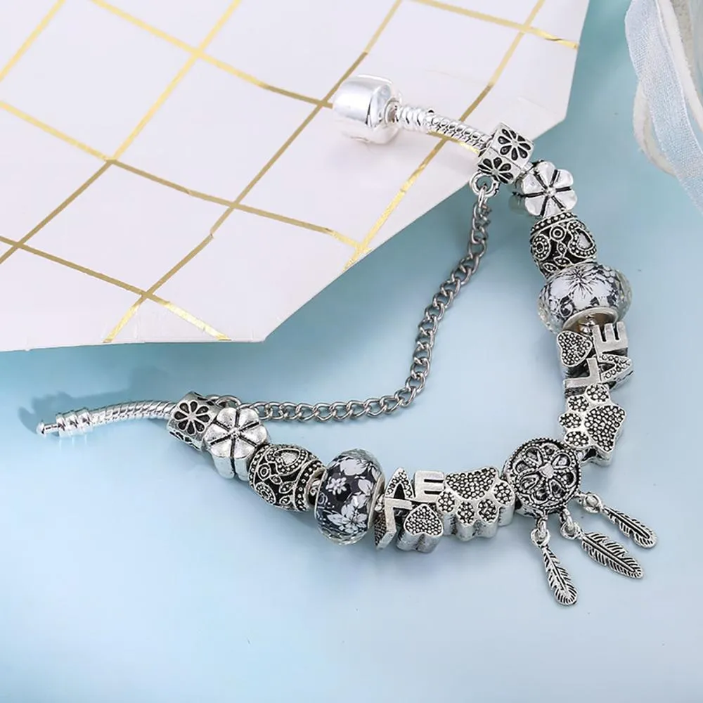 Unique Personality Charm Bangle Bracelets