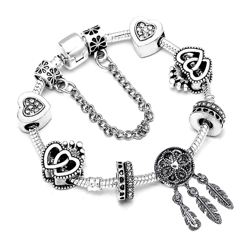 Unique Personality Charm Bangle Bracelets
