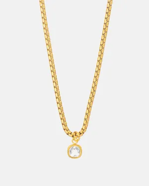 White Crystal Necklace