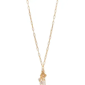 Y Shaped Vintage Pearl Shape Long Necklace