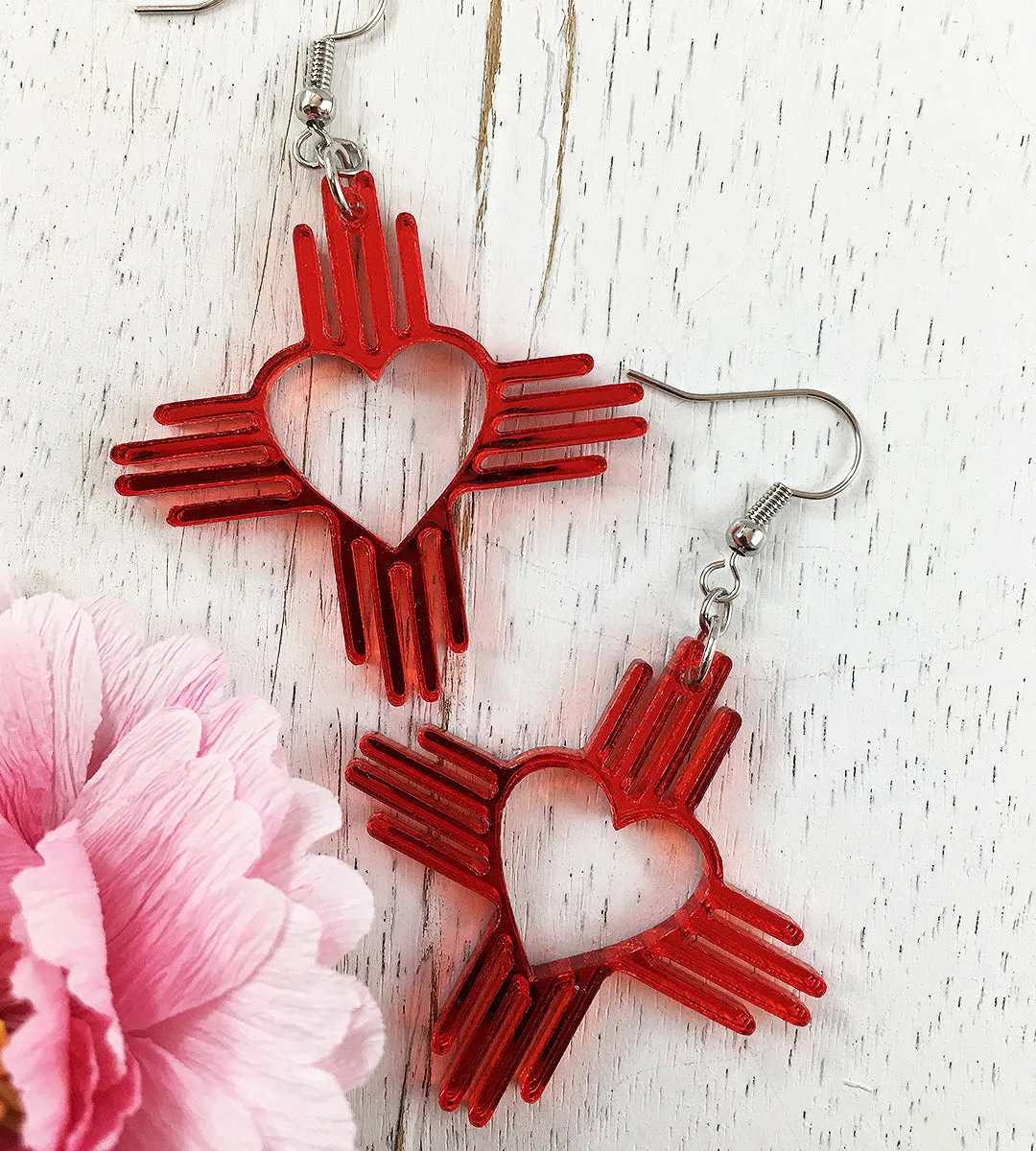 Zia Heart Earrings 1.5
