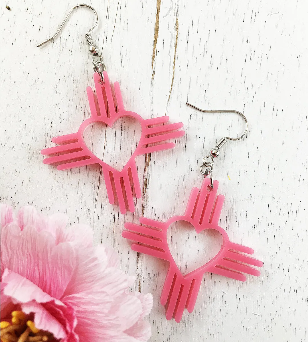 Zia Heart Earrings 1.5