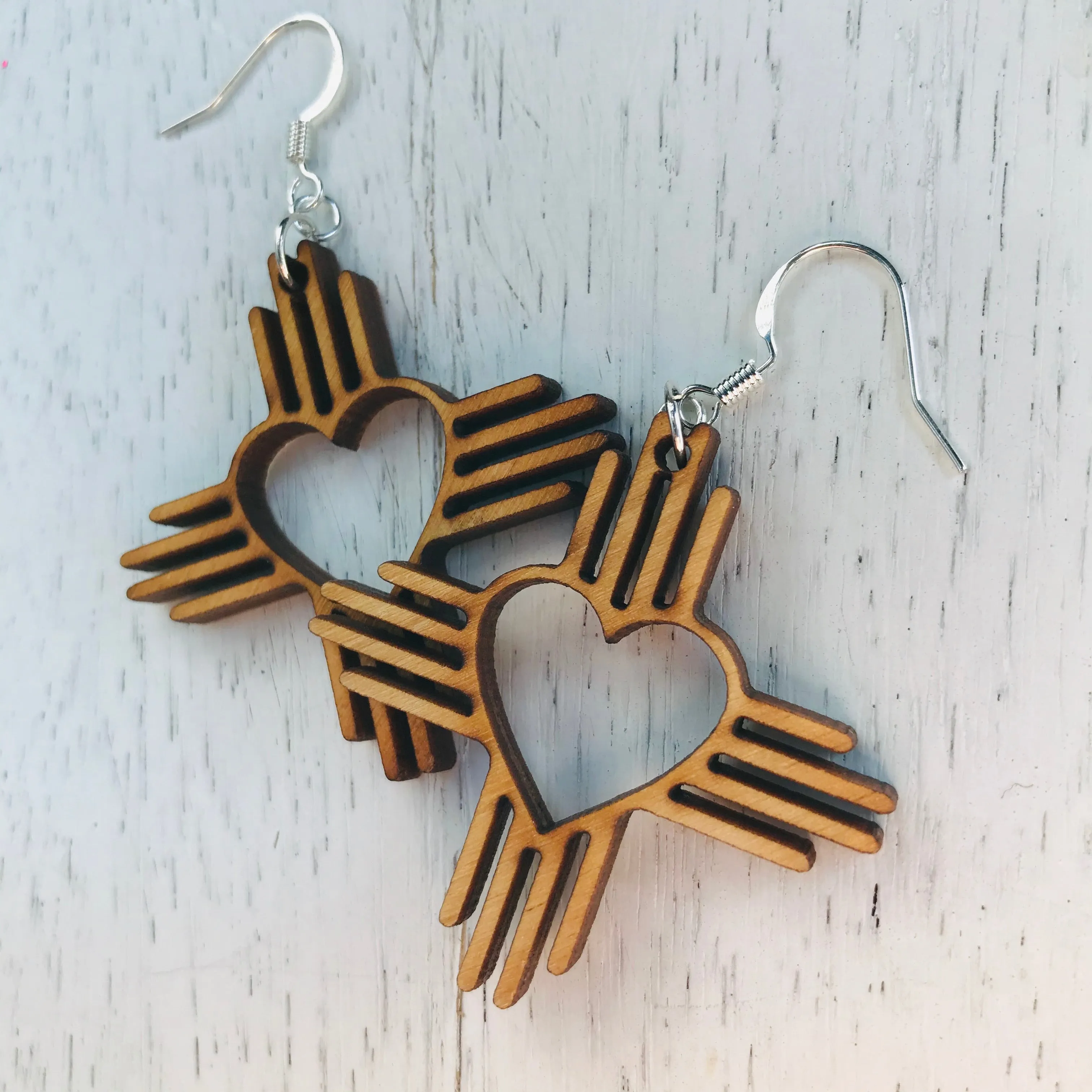 Zia Heart Earrings 1.5