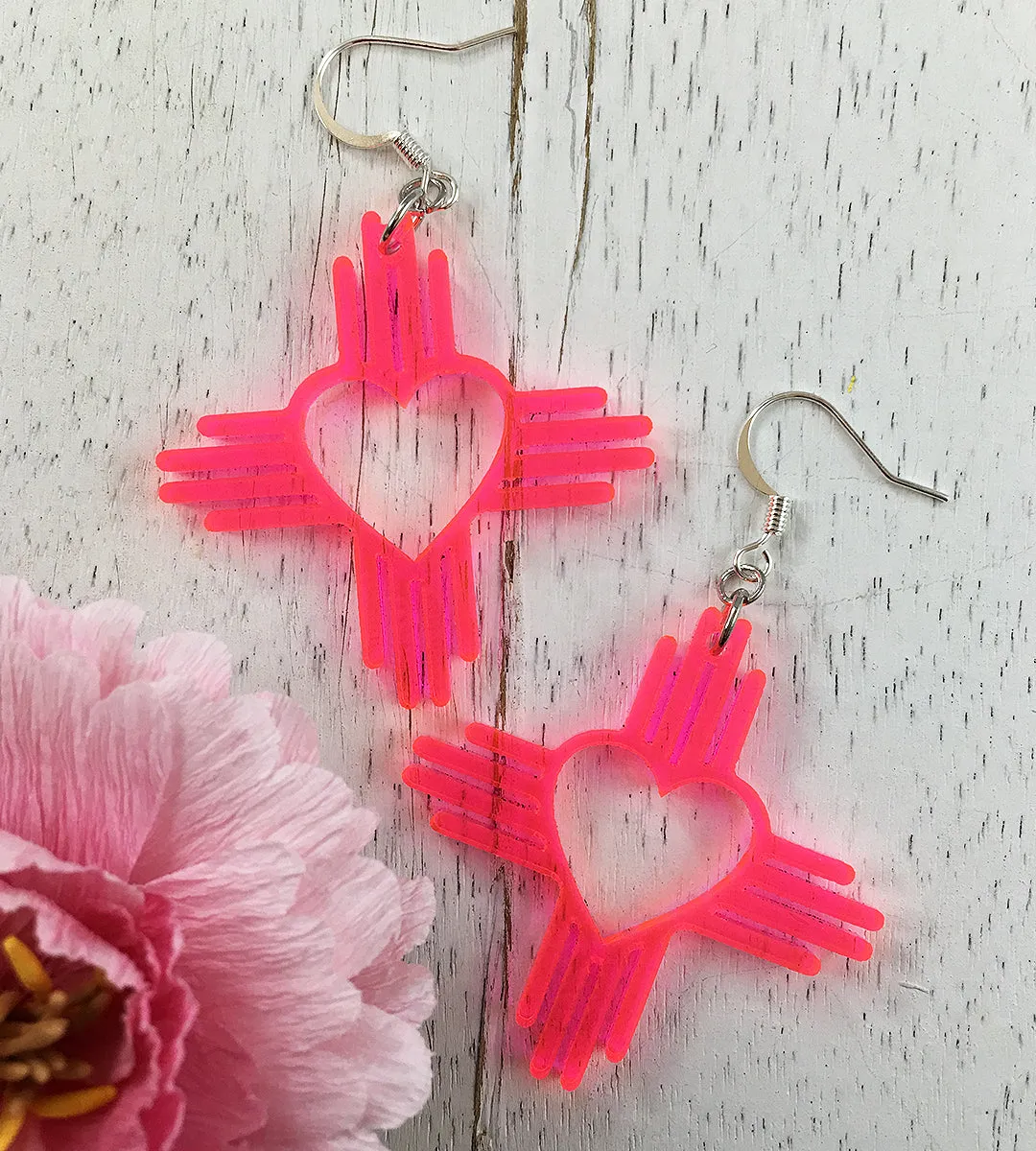 Zia Heart Earrings 1.5