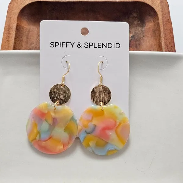Zoey Earrings - Rainbow Delight